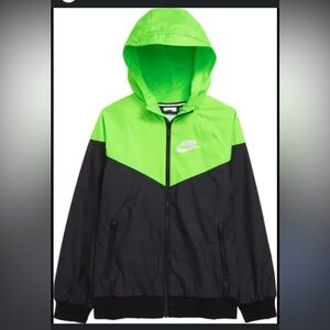 NIKE Athleisure Green Activewear Jackets